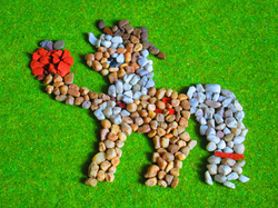 Size: 3955x2966 | Tagged: safe, artist:malte279, applejack, g4, apple, food, high res, mosaic, stone