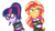 Size: 6000x3375 | Tagged: safe, artist:limedazzle, sci-twi, sunset shimmer, twilight sparkle, equestria girls, g4, my little pony equestria girls: legend of everfree, absurd resolution, bondage, clothes, duo, glasses, scared, shorts, show accurate, simple background, tied up, transparent background, vector, vine, worried