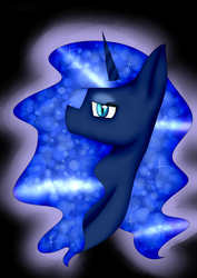 Size: 2507x3541 | Tagged: safe, artist:sparklenikki, princess luna, pony, g4, female, high res, solo