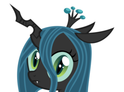 Size: 900x669 | Tagged: artist needed, safe, queen chrysalis, changeling, changeling queen, g4, crown, fangs, female, frown, jewelry, looking at you, regalia, simple background, solo, stare, sweetie belle's stare, transparent background, vector