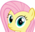Size: 900x829 | Tagged: artist needed, safe, fluttershy, g4, cute, female, frown, looking at you, shyabetes, simple background, solo, stare, sweetie belle's stare, transparent background, vector