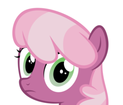Size: 900x771 | Tagged: artist needed, safe, cheerilee, g4, female, frown, looking at you, simple background, solo, stare, sweetie belle's stare, transparent background, vector