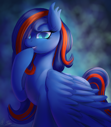 Size: 1400x1600 | Tagged: safe, artist:divlight, oc, oc only, oc:lycania, pony, solo