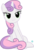 Size: 1500x2182 | Tagged: safe, artist:arifproject, sweetie belle, pony, g4, :3, cute, diasweetes, female, lidded eyes, older, older sweetie belle, simple background, sitting catface meme, solo, transparent background, vector