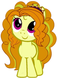 Size: 425x574 | Tagged: safe, artist:trixiesparkle63, adagio dazzle, pony, unicorn, equestria girls, g4, adoragio, cute, equestria girls ponified, female, filly, filly adagio dazzle, foal, horn, ponified, simple background, solo, transparent background, unicorn adagio dazzle