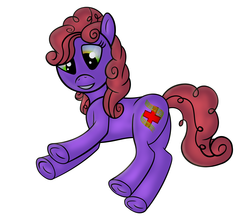 Size: 4000x3500 | Tagged: safe, artist:anonpony1, oc, oc only, oc:violet patronage, earth pony, pony, base used, lying down, on side, simple background, solo, white background