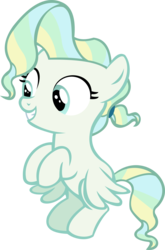 Size: 9070x13773 | Tagged: safe, artist:cyanlightning, vapor trail, pegasus, pony, g4, top bolt, .svg available, absurd resolution, female, filly, filly vapor trail, flying, hair tie, show accurate, simple background, solo, transparent background, vector, younger