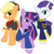 Size: 1800x1800 | Tagged: safe, artist:geraritydevillefort, applejack, rarity, twilight sparkle, alicorn, pony, the count of monte rainbow, g4, clothes, danglajacks, danglars, looking back, monsparkle, rarifort, simple background, smiling, the count of monte cristo, transparent background, twilight sparkle (alicorn), villefort