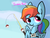 Size: 1419x1080 | Tagged: safe, artist:tjpones edits, edit, rainbow dash, g4, female, fishing rod, pokémon, solo, super rod