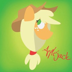 Size: 1024x1024 | Tagged: safe, artist:kimberlycolors, applejack, g4, female, solo