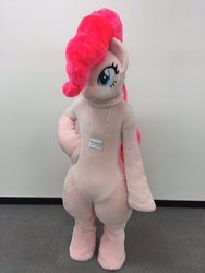 Size: 900x1200 | Tagged: safe, artist:ttpercent, pinkie pie, human, g4, clothes, cosplay, costume, fursuit, irl, irl human, photo, solo
