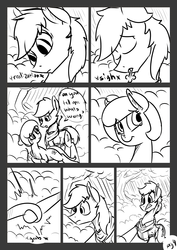 Size: 2481x3503 | Tagged: safe, artist:xxmarkingxx, oc, oc only, oc:flickering light, pony, comic:a midnight stroll, comic, cottontail woods, creepy, female, forest, high res, horror, mare, night, scary