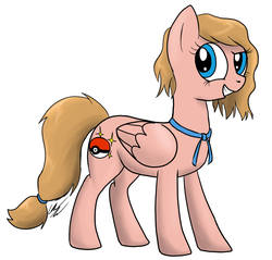 Size: 937x896 | Tagged: safe, artist:wolftendragon, pegasus, pony, pokémon, ponified, solo