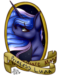 Size: 644x826 | Tagged: safe, artist:missdids, princess luna, pony, g4, female, simple background, solo, transparent background