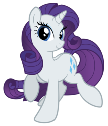 Size: 4976x5824 | Tagged: safe, artist:littlehybridshila, rarity, pony, unicorn, g4, absurd resolution, female, looking at you, mare, raised hoof, raised leg, simple background, smiling, solo, transparent background, vector