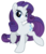 Size: 4976x5824 | Tagged: safe, artist:littlehybridshila, rarity, pony, unicorn, g4, absurd resolution, female, looking at you, mare, raised hoof, raised leg, simple background, smiling, solo, transparent background, vector