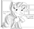 Size: 1259x1091 | Tagged: safe, artist:pastelhorses, rarity, g4, fashion horse, female, monochrome, solo