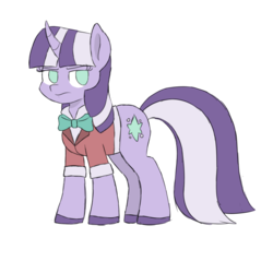 Size: 1000x1000 | Tagged: safe, artist:thepiday, twilight sparkle, pony, g4, alternate color palette, alternate cutie mark, clothes, female, redesign, simple background, solo, transparent background