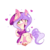 Size: 1200x1200 | Tagged: safe, artist:ipun, oc, oc only, pony, unicorn, clothes, heart, heart eyes, ove heart, scarf, simple background, solo, transparent background, wingding eyes