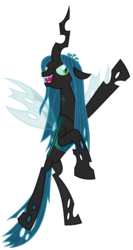Size: 4800x9000 | Tagged: safe, artist:reginault, queen chrysalis, changeling, changeling queen, g4, to where and back again, .svg available, absurd resolution, crown, female, jewelry, rearing, regalia, simple background, solo, transparent background, vector