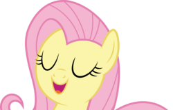 Size: 5000x3199 | Tagged: safe, artist:dashiesparkle, fluttershy, g4, twilight's kingdom, .svg available, cute, eyes closed, female, high res, shyabetes, simple background, solo, transparent background, vector