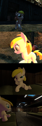 Size: 1400x4184 | Tagged: safe, artist:soad24k, oc, oc only, oc:chipper leaf, 3d, cyoa, cyoa:filly adventure, female, filly, gmod, solo