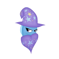 Size: 1000x1000 | Tagged: safe, artist:zonra, trixie, pony, unicorn, g4, female, simple background, solo, transparent background, vector