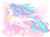 Size: 1300x950 | Tagged: safe, artist:fox7xd, princess celestia, alicorn, pony, g4, female, mare, profile, solo, walking