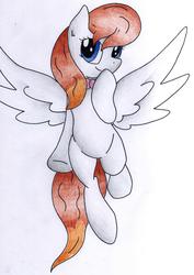 Size: 2145x3037 | Tagged: safe, artist:coffytacotuesday, oc, oc only, oc:melody breeze, pegasus, pony, bowtie, female, high res, mare, solo, traditional art