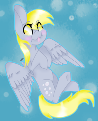 Size: 2010x2500 | Tagged: safe, artist:lilsweetbabycakes175, derpy hooves, pegasus, pony, g4, blushing, bubble, female, high res, mare, solo, tongue out