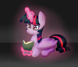 Size: 1400x1200 | Tagged: safe, artist:php54, twilight sparkle, alicorn, pony, g4, book, female, heart eyes, solo, twilight sparkle (alicorn), wingding eyes