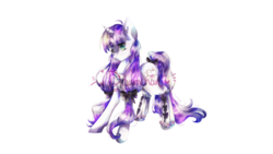 Size: 1024x576 | Tagged: safe, artist:chocori, oc, oc only, pony, unicorn, simple background, solo, transparent background, watermark