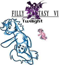 Size: 298x324 | Tagged: safe, artist:rydelfox, twilight, pony, g1, female, filly fantasy vi, pixel art, solo, sprite