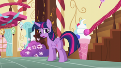 Size: 1280x720 | Tagged: safe, screencap, twilight sparkle, alicorn, pony, g4, party pooped, butt, female, mare, plot, solo, twilight sparkle (alicorn)
