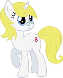 Size: 7477x9228 | Tagged: safe, artist:pink1ejack, oc, oc only, oc:paperglue, pony, unicorn, 2017 community collab, derpibooru community collaboration, absurd resolution, female, mare, simple background, solo, transparent background, vector
