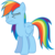 Size: 1024x1024 | Tagged: safe, edit, rainbow dash, pegasus, pony, g4, crying, eyes closed, female, sadbow dash, simple background, solo, squirming, transparent background, vector