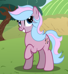 Size: 2741x2976 | Tagged: safe, artist:asika-aida, oc, oc only, earth pony, pony, high res, smiling, solo