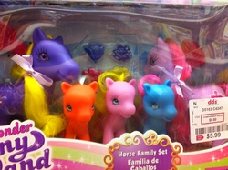 Size: 2592x1936 | Tagged: safe, bootleg, irl, photo, toy, wonder pony land