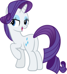 Size: 5496x6000 | Tagged: safe, artist:slb94, rarity, pony, g4, the gift of the maud pie, absurd resolution, butt, female, lidded eyes, plot, simple background, solo, transparent background, vector