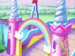 Size: 335x250 | Tagged: safe, screencap, pony, g3, the runaway rainbow, animated, crystal princess, gif