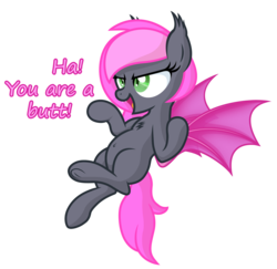 Size: 2759x2679 | Tagged: artist needed, safe, oc, oc only, oc:heartbeat, bat pony, pony, foal, high res, simple background, solo, transparent background