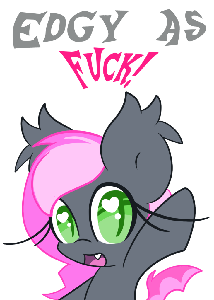 Edgy. Edgy OC. Edgy Pony.