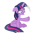 Size: 3000x3000 | Tagged: safe, artist:sollace, twilight sparkle, alicorn, pony, g4, .svg available, bubble, crying, female, folded wings, high res, implied lord tirek, in bubble, mare, missing cutie mark, open mouth, sad, show accurate, simple background, solo, transparent background, twilight sparkle (alicorn), vector