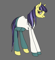 Size: 1414x1543 | Tagged: safe, artist:sourcherry, oc, oc only, oc:bluelight, earth pony, pony, doctor, solo, tired