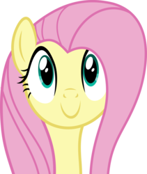 Size: 3377x4000 | Tagged: safe, artist:slb94, fluttershy, pony, dragonshy, g4, my little pony: friendship is magic, cute, female, happy, innocent, shyabetes, simple background, smiling, solo, transparent background, vector