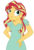 Size: 869x1294 | Tagged: safe, artist:berrypunchrules, sunset shimmer, equestria girls, g4, female, solo, wat