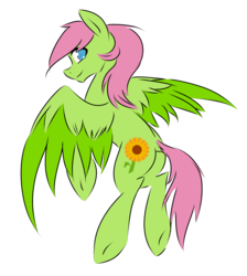 Size: 2638x2946 | Tagged: safe, artist:waterferret, oc, oc only, oc:flower shine, pegasus, pony, high res, solo