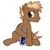 Size: 2600x2600 | Tagged: safe, artist:the smiling pony, oc, oc only, oc:firebrand, pegasus, pony, g4, .svg available, alcohol, bottle, crescent moon, frown, glare, high res, hoof hold, looking at you, moonshine, raised eyebrow, simple background, sitting, solo, svg, transparent background, vector