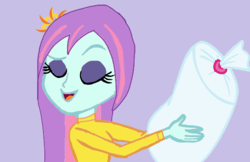 Size: 552x358 | Tagged: safe, artist:gouhlsrule, sunny flare, equestria girls, g4, alternate hairstyle, female, solo