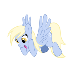 Size: 542x600 | Tagged: source needed, safe, artist:moostargazer, derpy hooves, pegasus, pony, g4, female, flying, mare, simple background, solo, spread wings, transparent background, vector